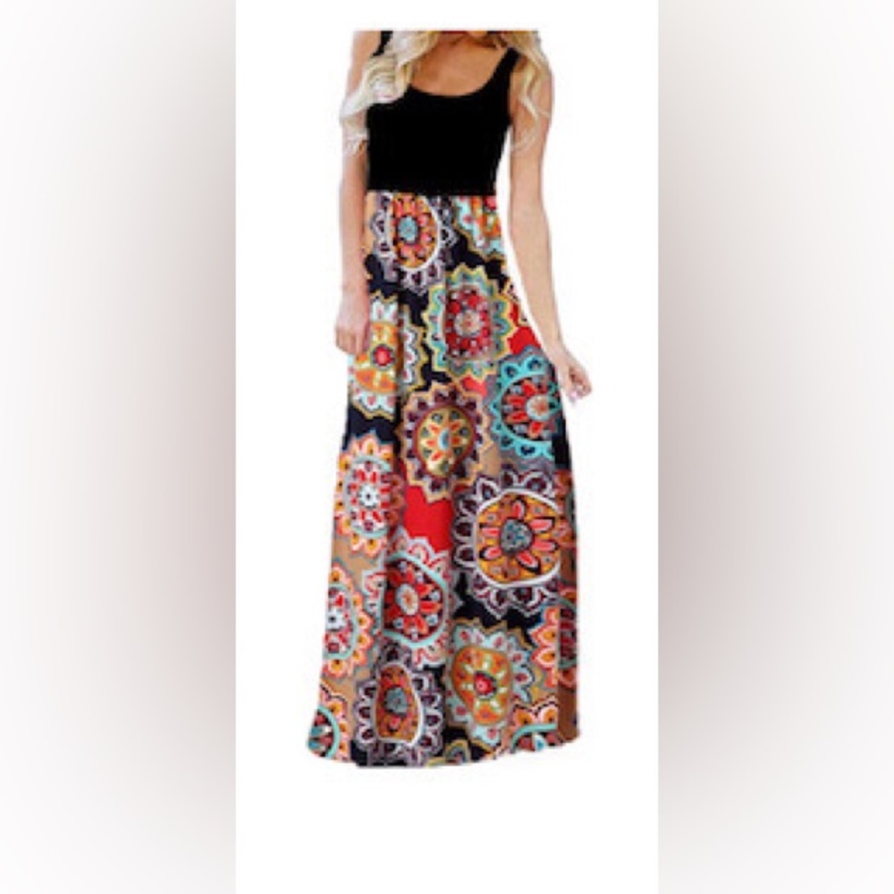 Spring summer maxi dress